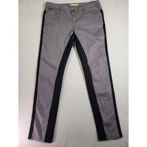 Lole Jeans‎ Womens 14 Gray Stretch UPF 50+ Pockets Mid-Rise Regular Fit Skinny